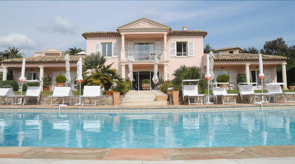 Hotel Villa Les Rosiers Grimaud Exterior foto