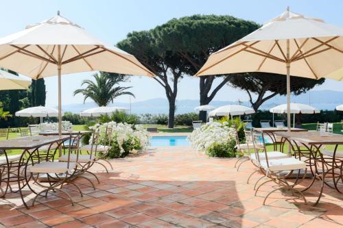 Hotel Villa Les Rosiers Grimaud Exterior foto